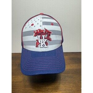 Zephyr Kentucky Wildcats Red White and Blue Anthem Flag Hat Americana
